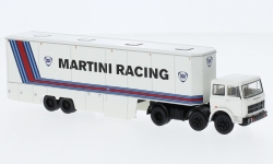 Brekina 58577 - H0 - Fiat 691 Renntransporter Martini Racing